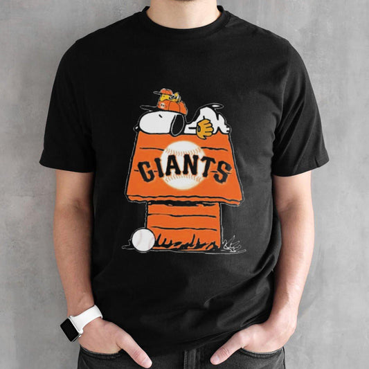 San Francisco Giants Baseball Snoopy And Woodstock The Peanuts 2024 shirt