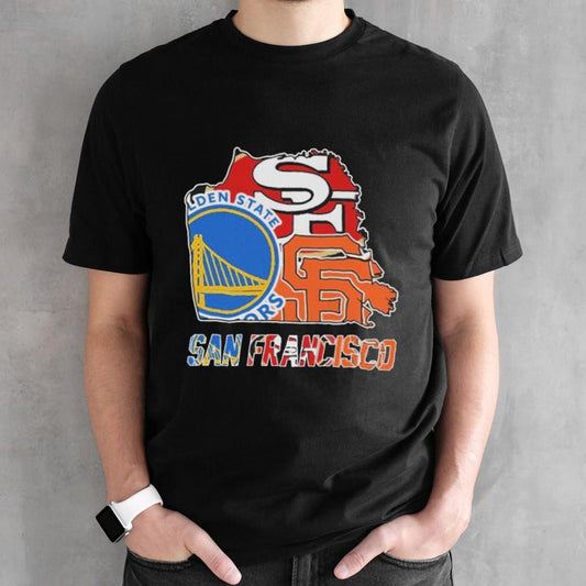 San Francisco Sports Teams Logo 2024 shirt