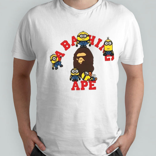 Sapnap Bape X Minions College Shirt