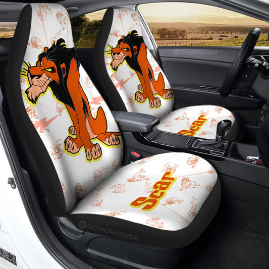 Scar Car Seat Covers Custom Cartoon Car Accessories