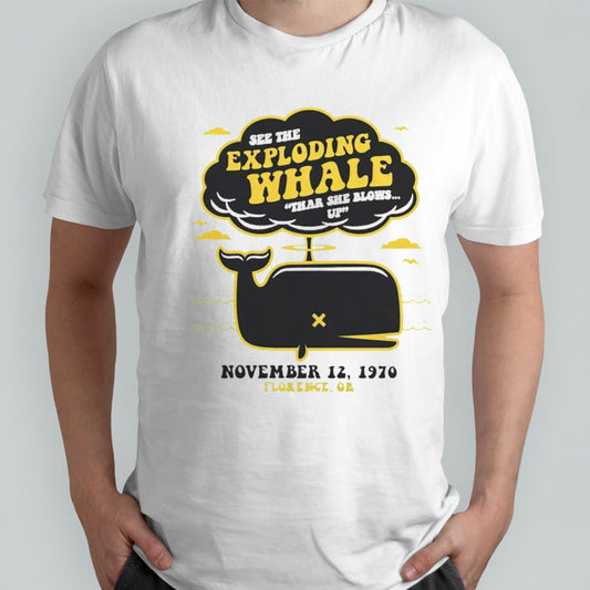 See the exploding whale thar she blows up shirt