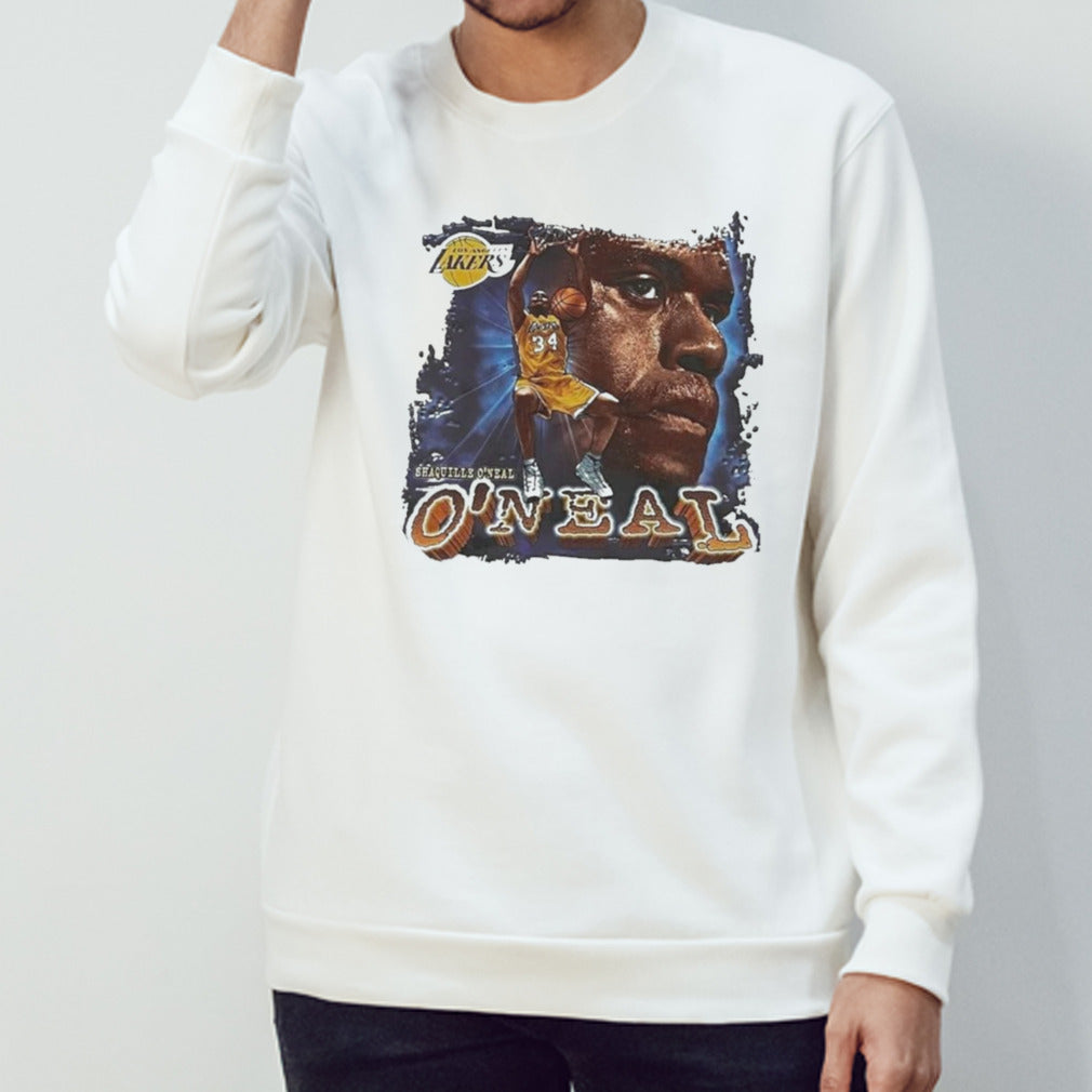 Shaquille Osâ€™neal Los Angeles Lakers vintage T-Shirts