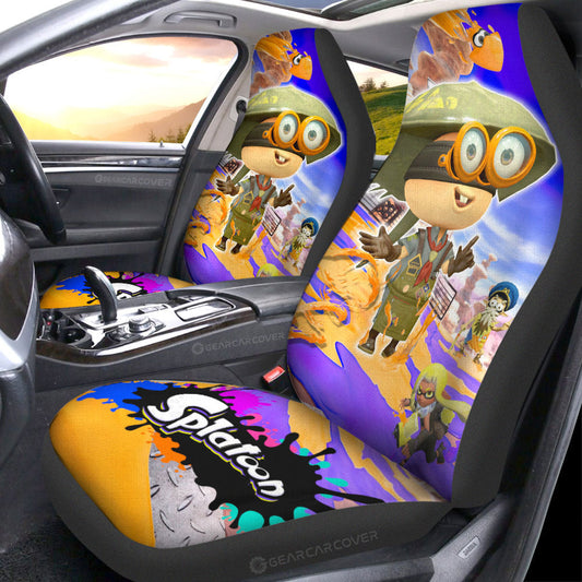 Sheldon Splatoon Car Seat Covers Custom Car Accessories