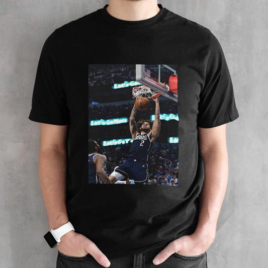 Short Moment NBA 2024 Poster Dereck Lively II Slam Dunk In Battle Minnesota Timberwolves Vs Dallas Mavericks shirt