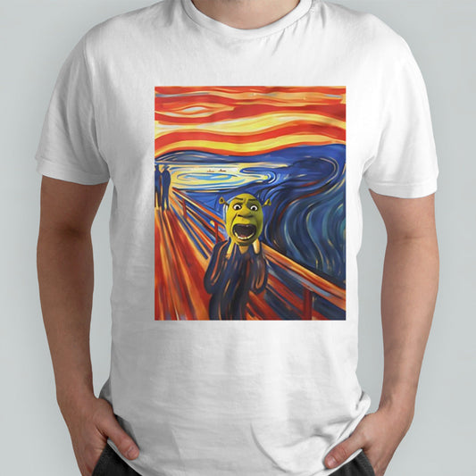 Shrek the scream shirt