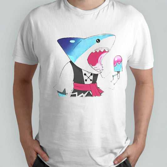Shroomie Sorbet Shark Cookie T Shirt