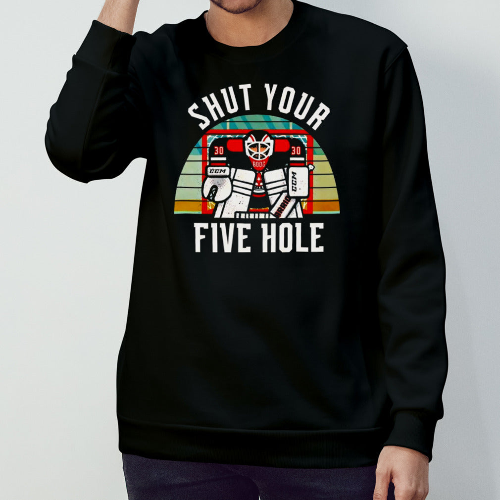 Shut your five hole vintage shirt