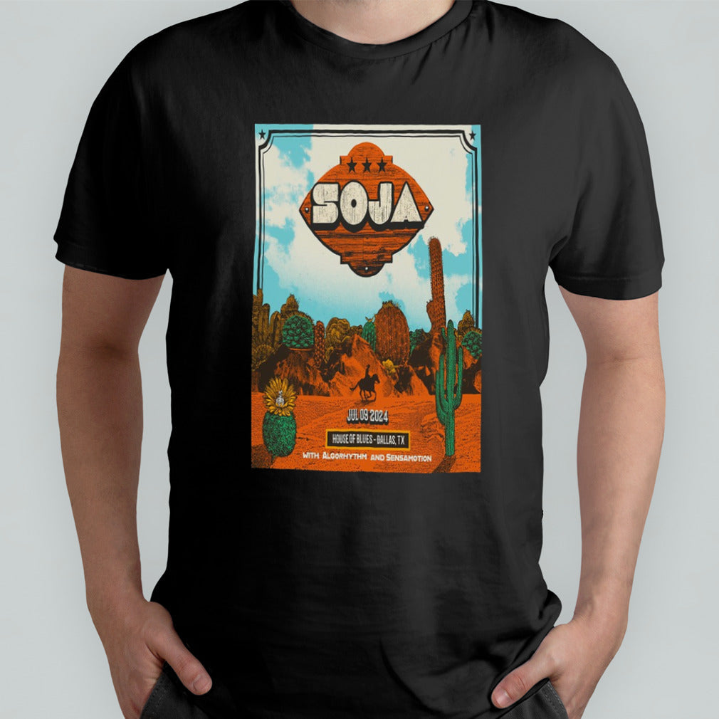 Soja July 9 2024 House Of Blues Dallas In Dallas TX Poster shirt