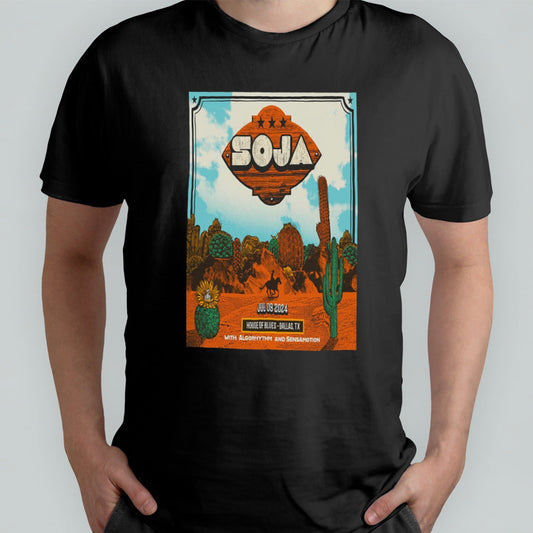 Soja July 9 2024 House Of Blues Dallas In Dallas TX Poster shirt