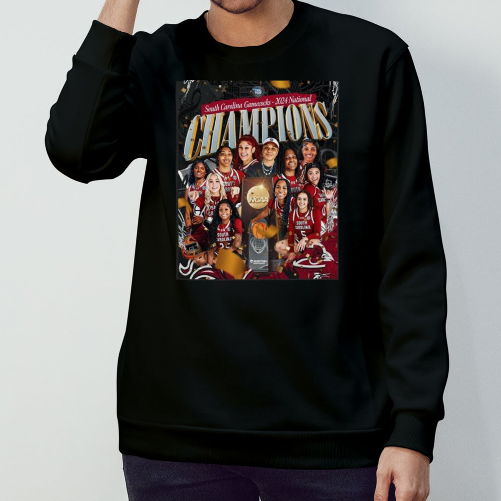 South Carolina Gamecocks 2024 National Champions Poster T-shirts
