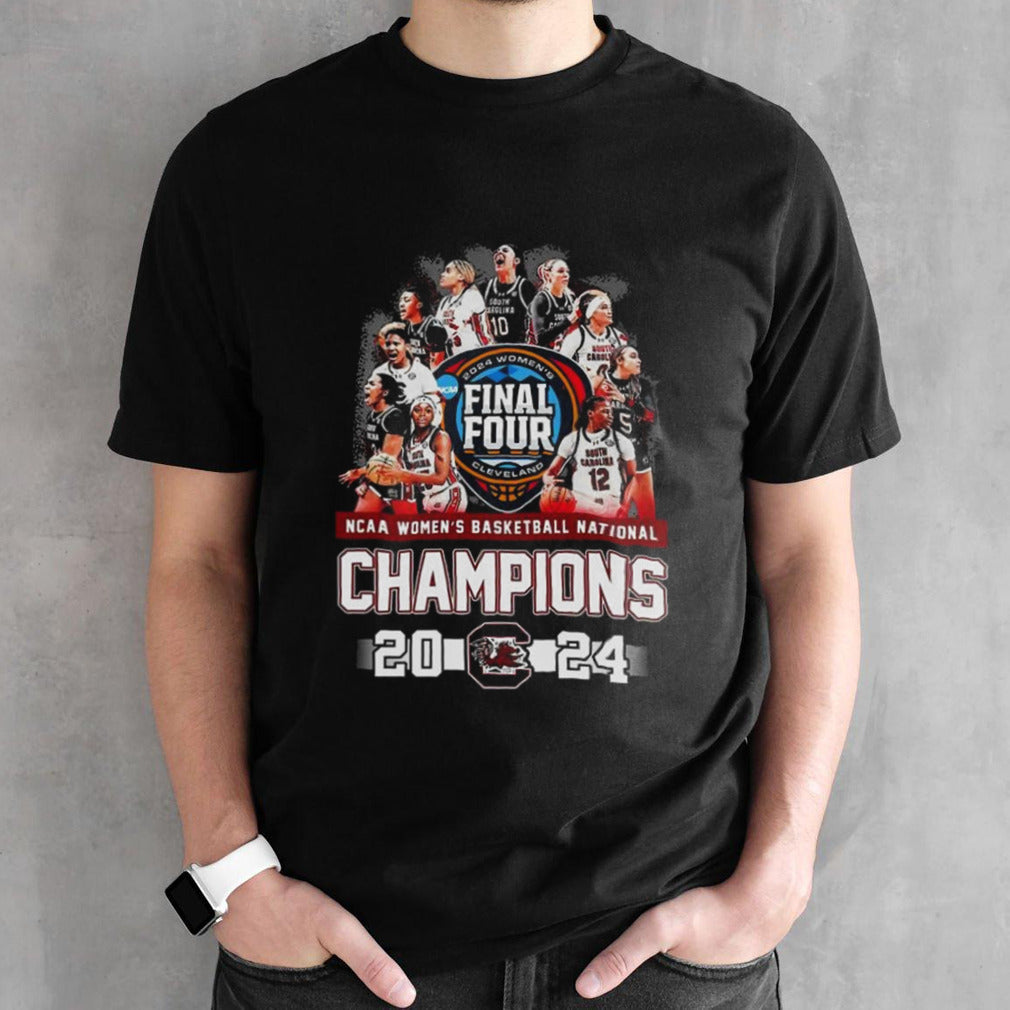 South Carolina Gamecocks Ncaa Womensâ€™s Basketball National Champions 2024 T-shirts