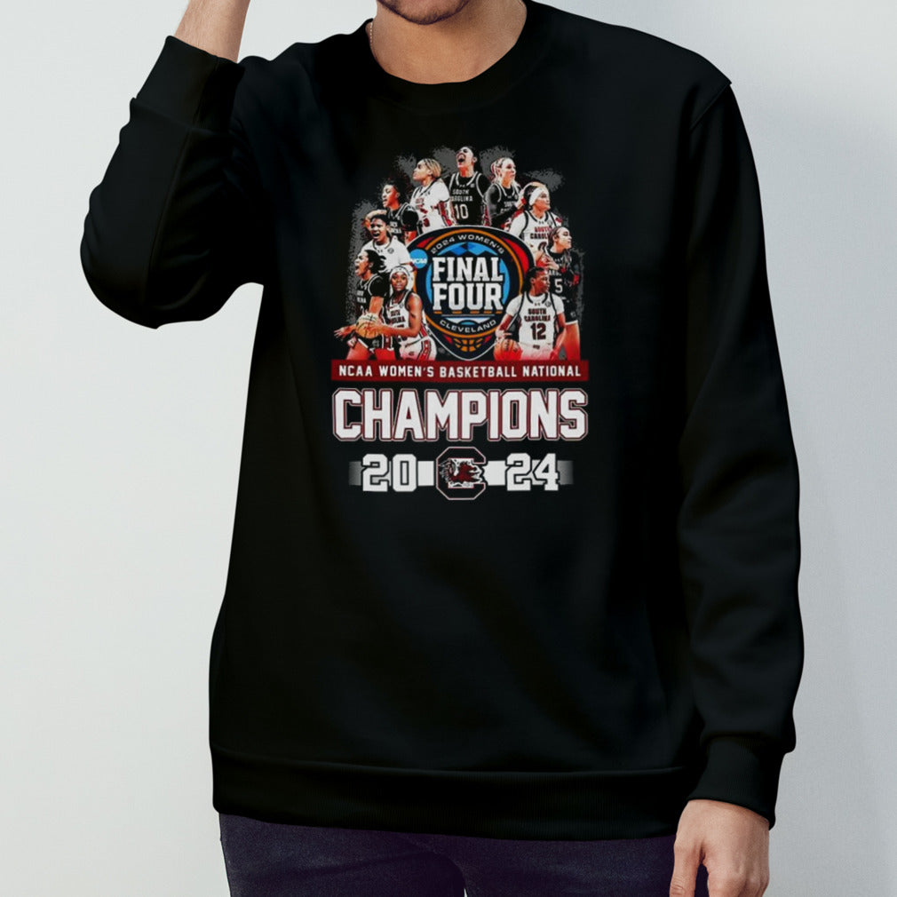 South Carolina Gamecocks Ncaa Womensâ€™s Basketball National Champions 2024 T-shirts