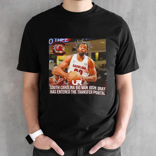 South Carolina big man Josh Gray has entered the transfer portal shirts