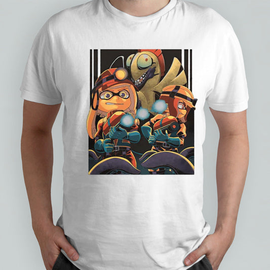 Splatoon Contra Splatra shirts