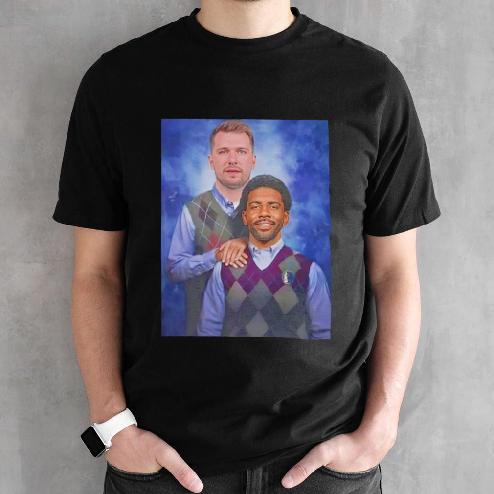 Step brothers Luka Doncic Kyrie Irving Dallas Mavericks shirt