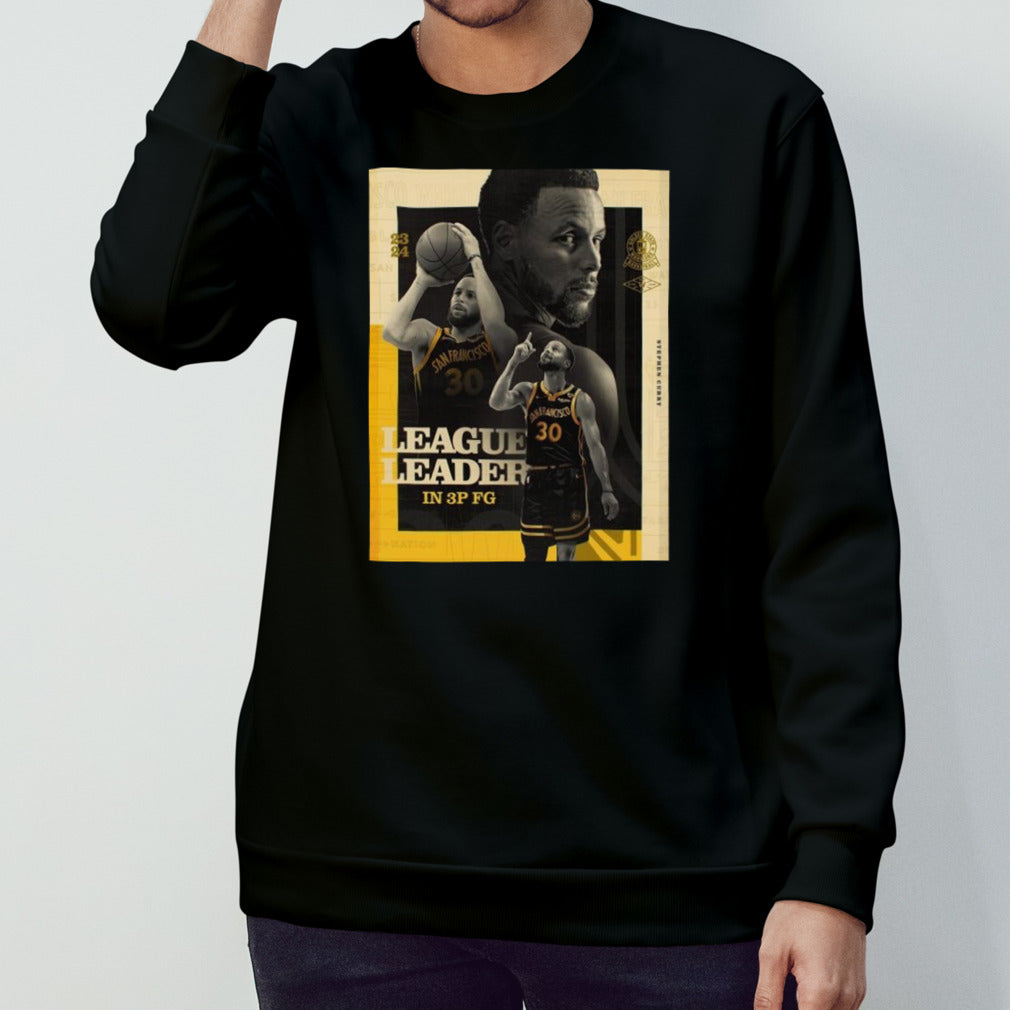 Stephen Curry Is League Leader In 3p Fg With 357 Regular Season Threes Made T-shirts