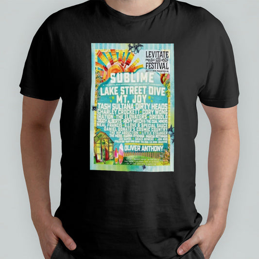 Sublime Vs Levitate July 5-7 2024 Marshfield MA Poster Shirt