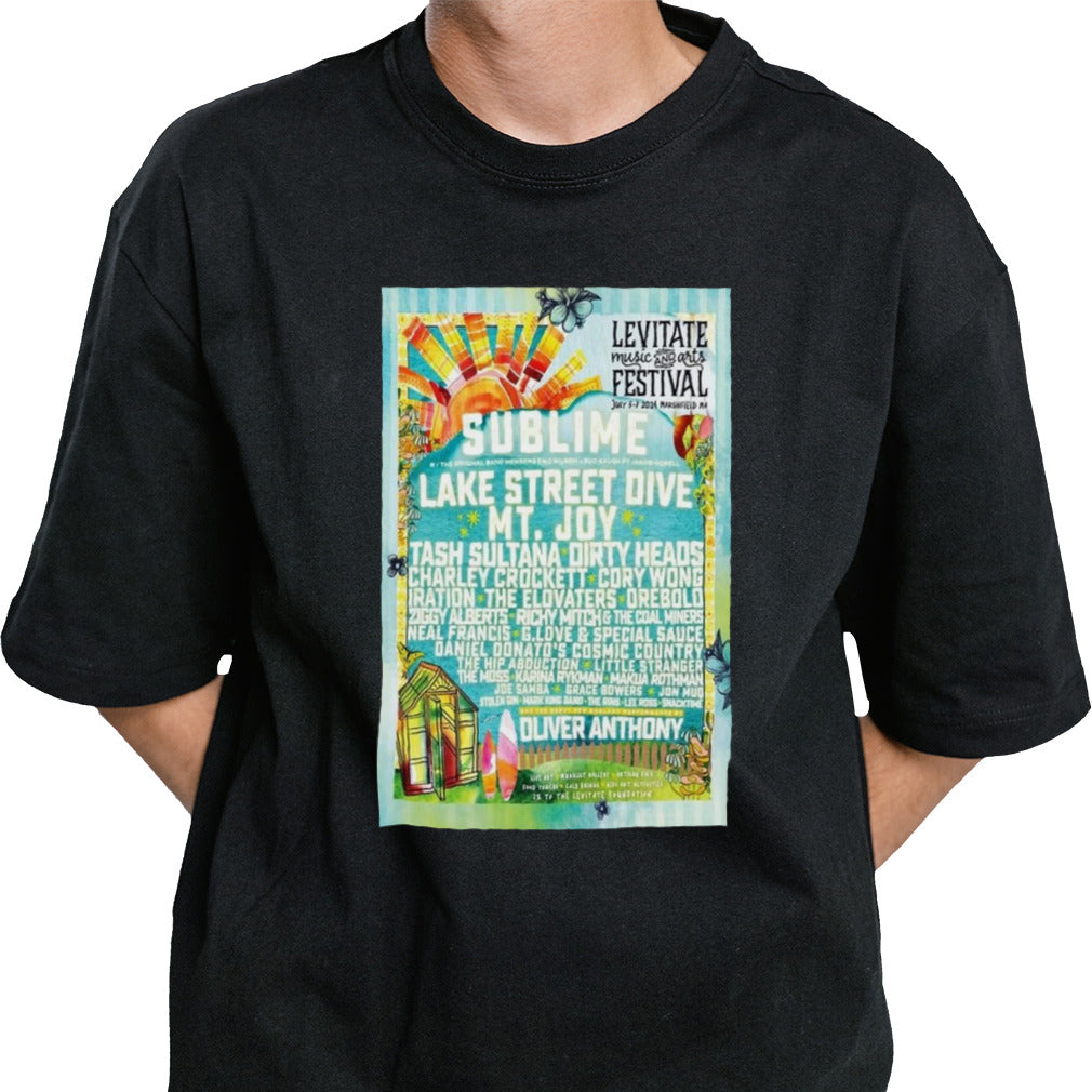 Sublime Vs Levitate July 5-7 2024 Marshfield MA Poster Shirt