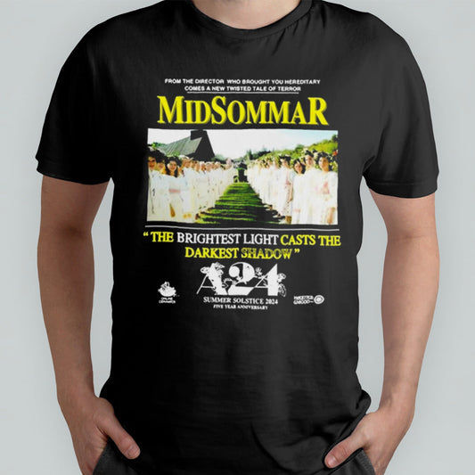 Summer Solstice 2024 MidSommar The Brightest Light Casts The Darkest Shadow shirt