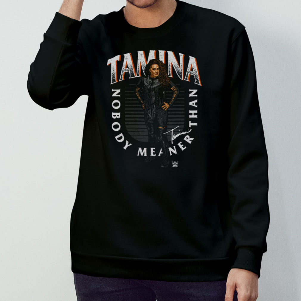 Tamina Nobody Meaner Black T shirt