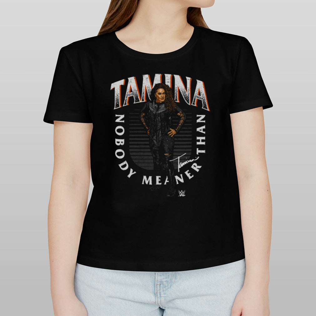 Tamina Nobody Meaner Black T shirt
