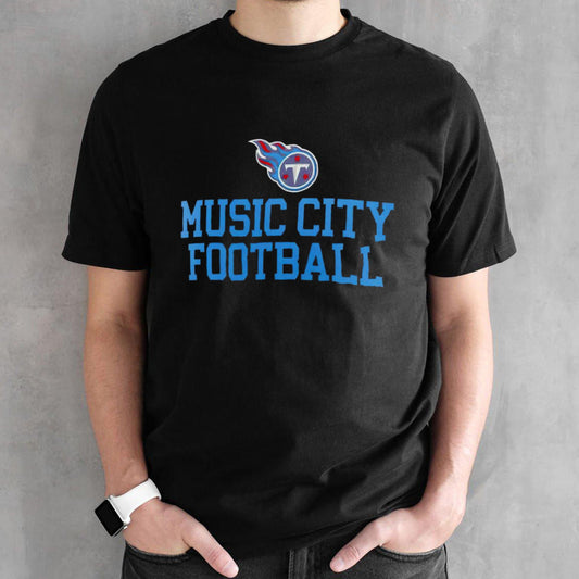 Tennessee Titans music city football slogan shirt