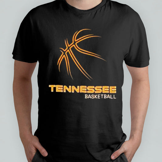 Tennessee Volunteer State Sports Fan Basketball T-shirt
