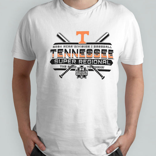 Tennessee Volunteers 2024 NCAA Division I Baseball Super Regional shirt