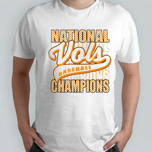 Tennessee Volunteers 2024 NCAA Menâ€™s Baseball Champions shirt