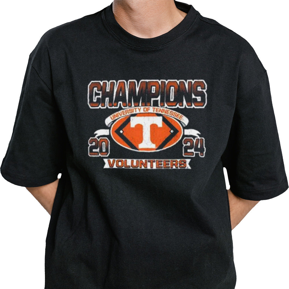 Tennessee Volunteers 2024 NCAA Menâ€™s Baseball College World Series Champions Franklin T Shirt