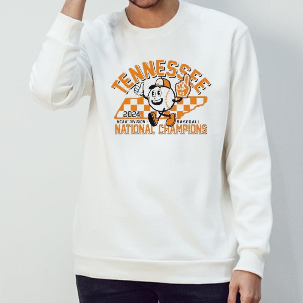 Tennessee Volunteers 2024 NCAA Menâ€™s Baseball College World Series Champions Mascot T-Shirt