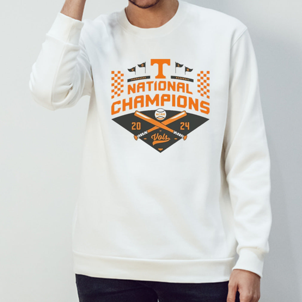 Tennessee Volunteers 2024 NCAA Menâ€™s Baseball College World Series Champions Official Logo T-Shirt