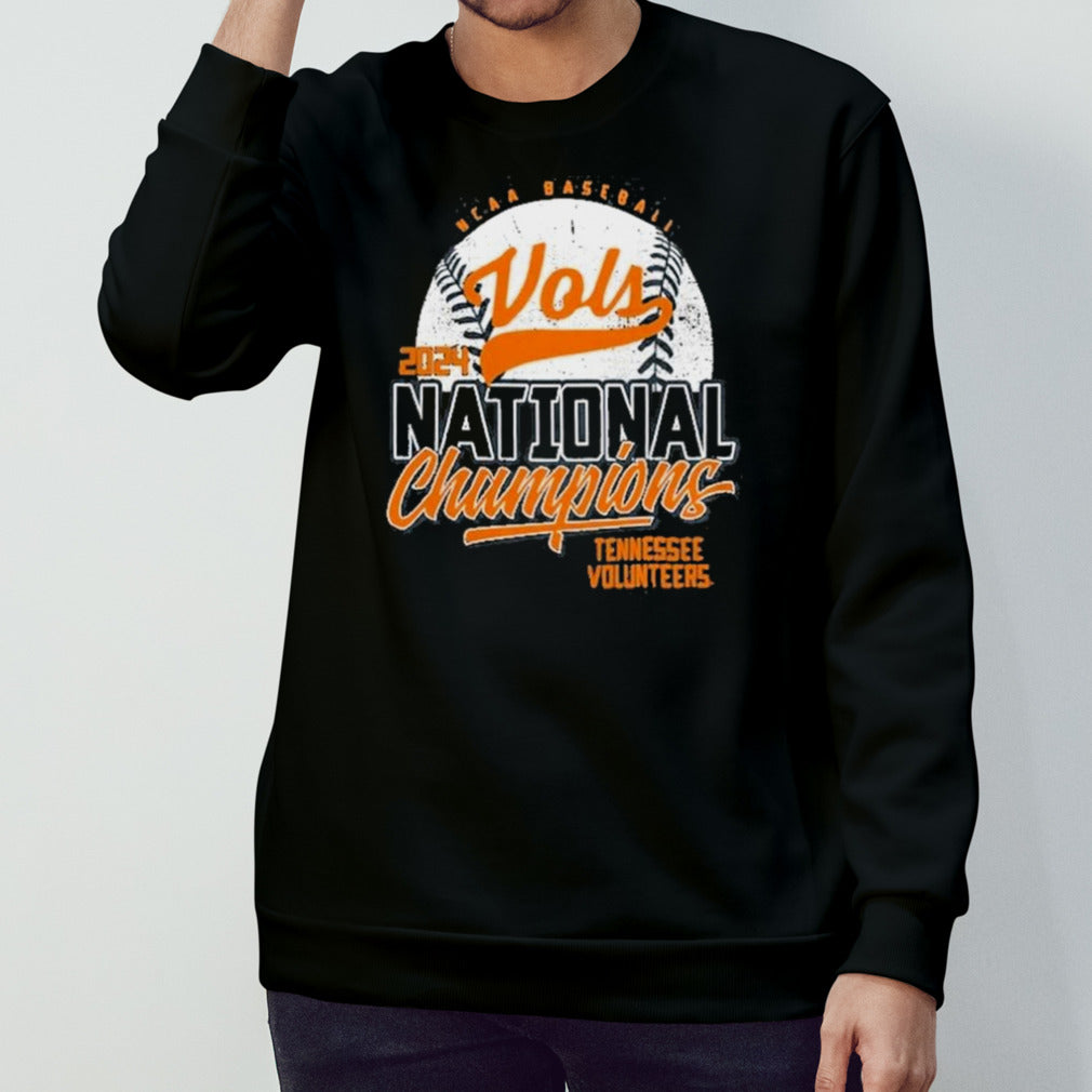Tennessee Volunteers 2024 NCAA Menâ€™s Baseball College World Series Champions Retro Shirt