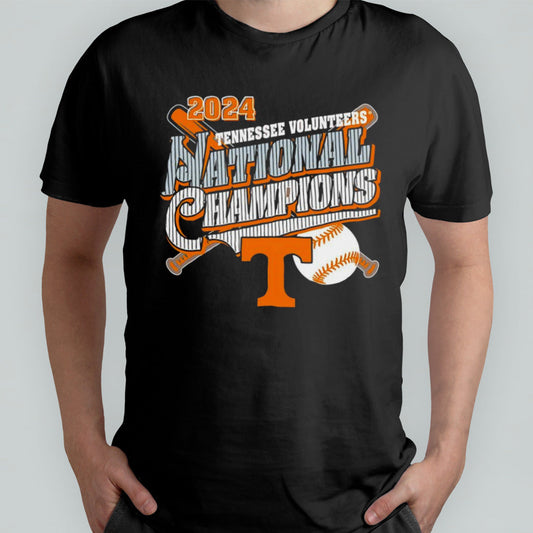 Tennessee Volunteers 2024 NCAA Menâ€™s Baseball College World Series Champions shirt