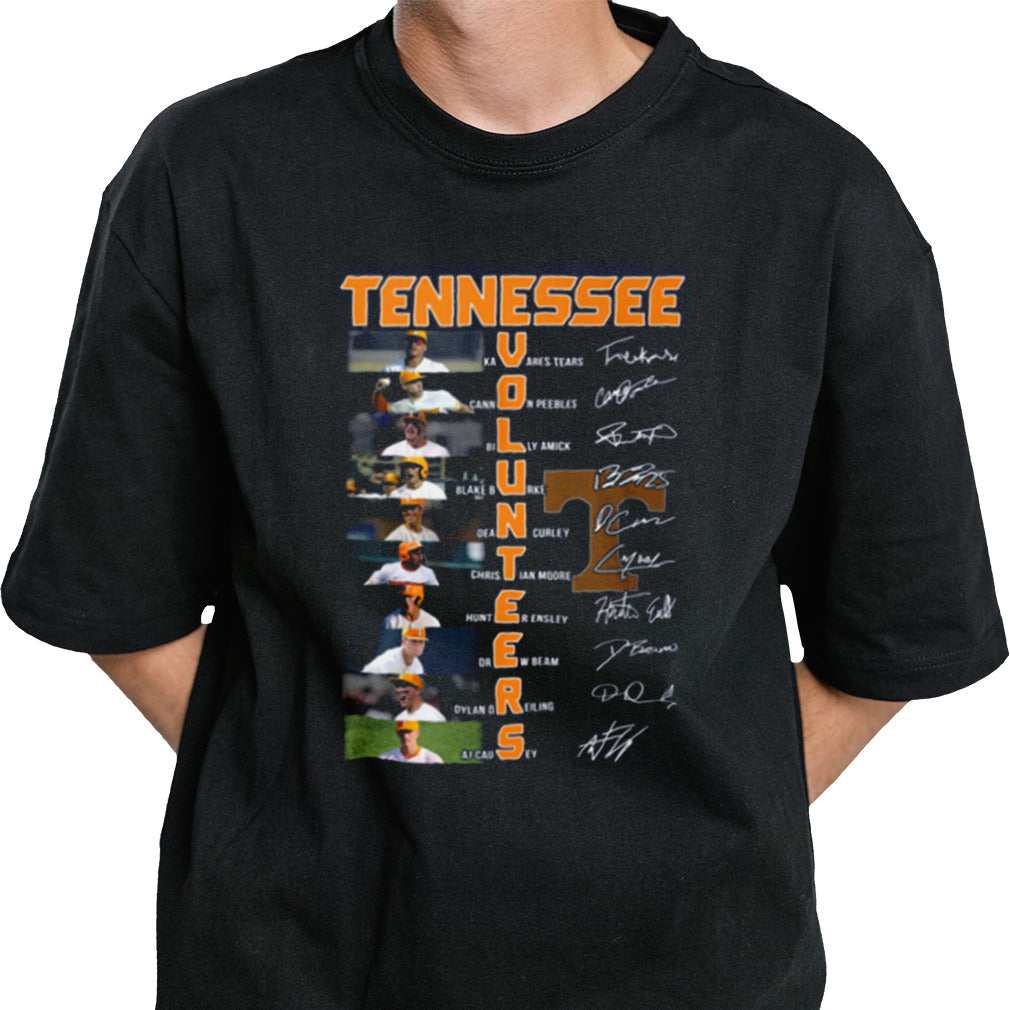 Tennessee Volunteers 2024 Times Starting Line Up T Shirt