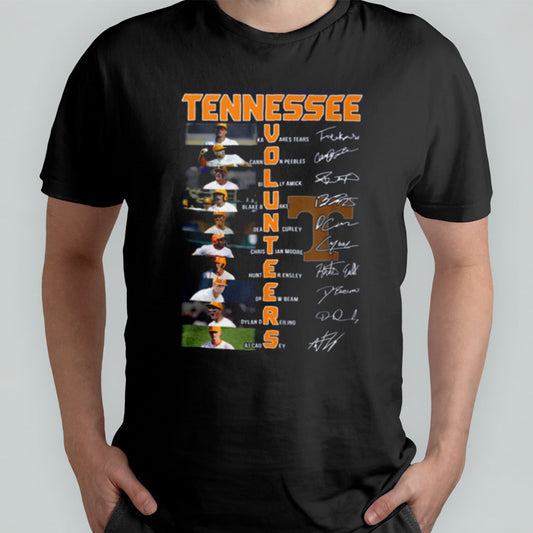 Tennessee Volunteers 2024 Times Starting Line Up T Shirt