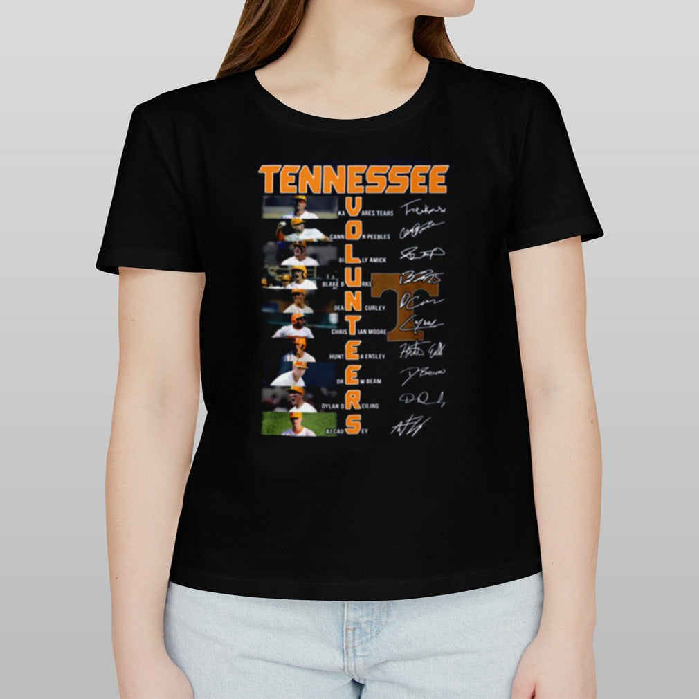 Tennessee Volunteers 2024 Times Starting Line Up T Shirt