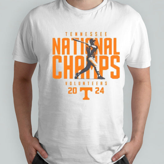 Tennessee Volunteers Adult Dylan 2024 National Champs T shirt