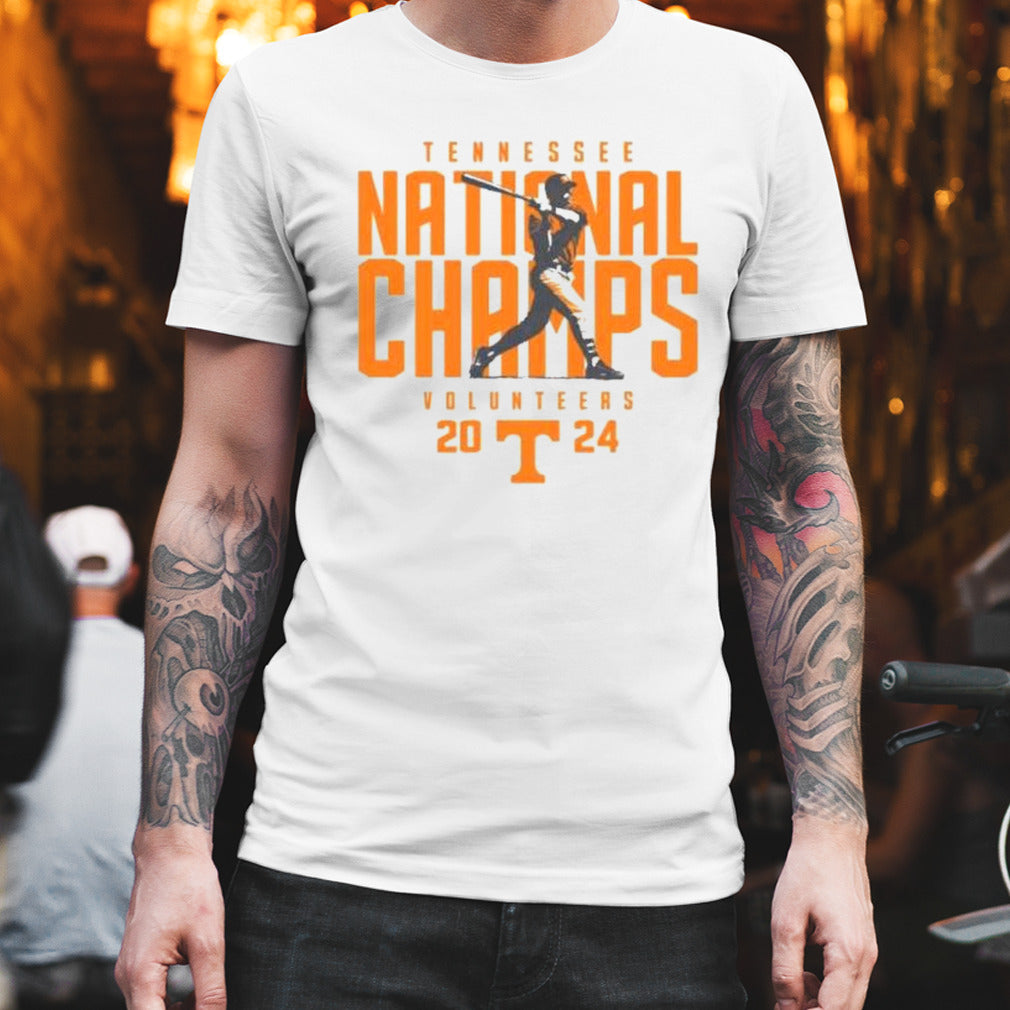 Tennessee Volunteers Adult Dylan 2024 National Champs T shirt