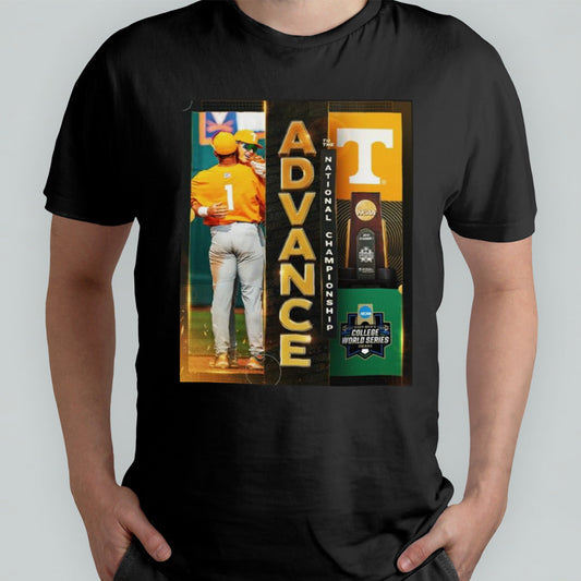 Tennessee Volunteers Baseball Advance To The National Championship 2024 NCAA Division I Menâ€™s College World Series Omaha Finals shirt