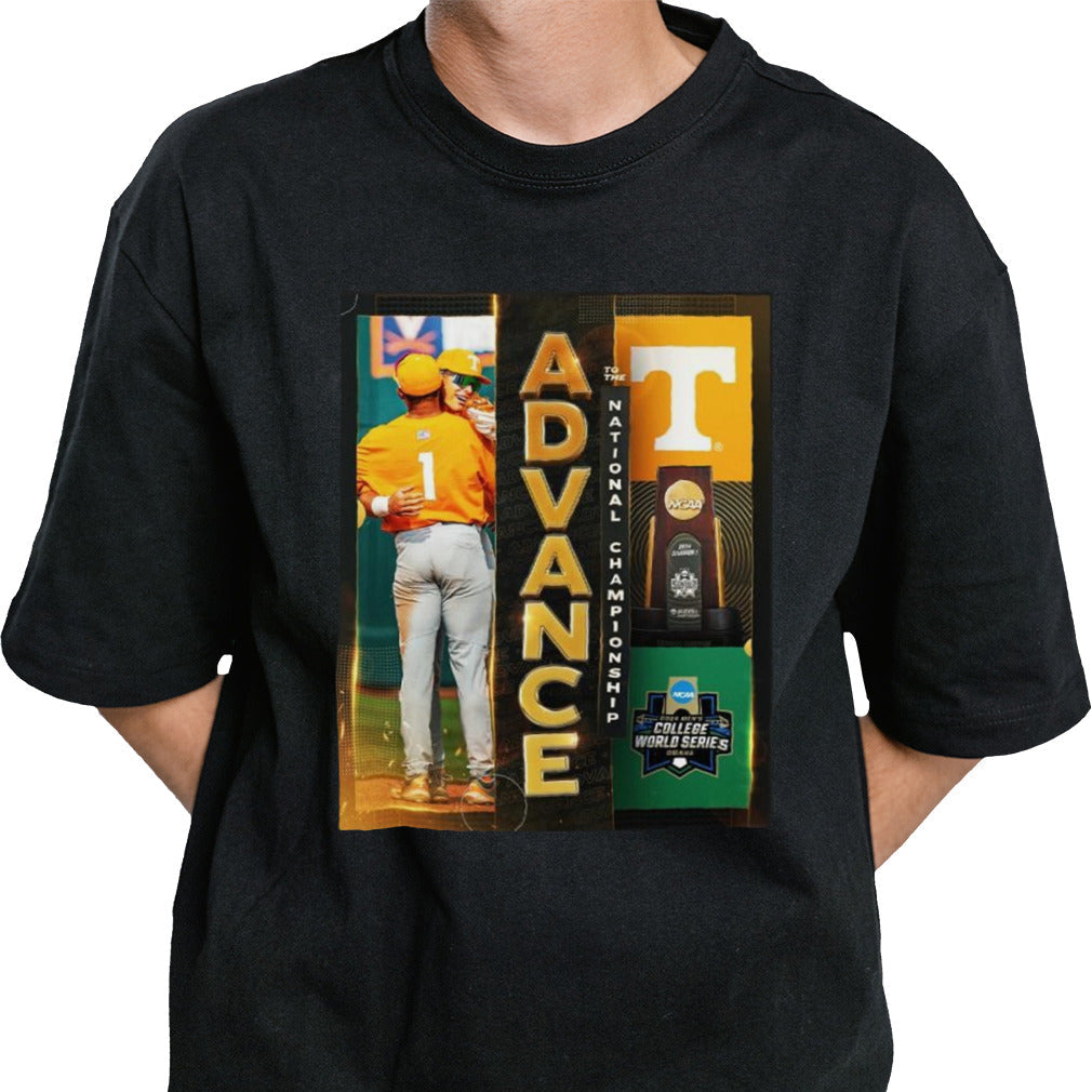 Tennessee Volunteers Baseball Advance To The National Championship 2024 NCAA Division I Menâ€™s College World Series Omaha Finals shirt