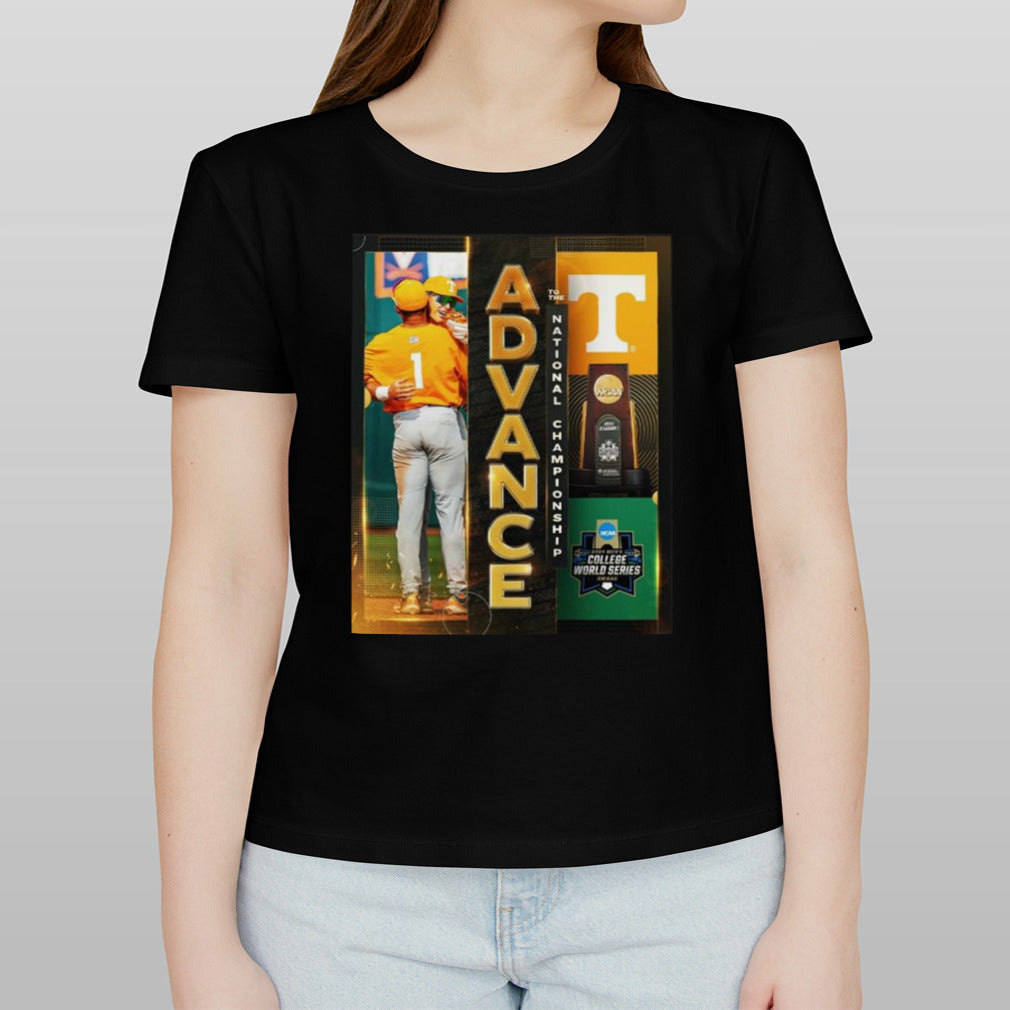 Tennessee Volunteers Baseball Advance To The National Championship 2024 NCAA Division I Menâ€™s College World Series Omaha Finals shirt