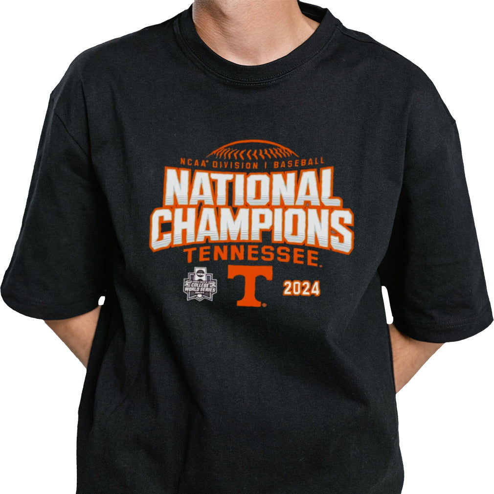 Tennessee Volunteers Champion 2024 NCAA Menâ€™s Baseball College World Series shirt