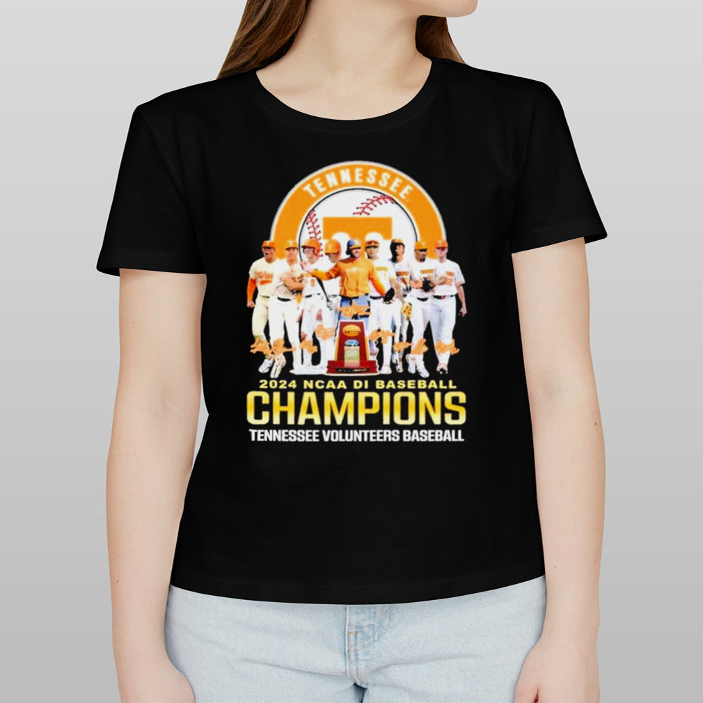 Tennessee Volunteers NCAA DI Baseball Champions 2024 T-Shirt