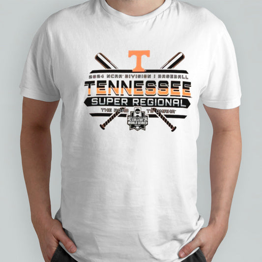 Tennessee Volunteers NCAA Division I Baseball Super Regional 2024 Shirt