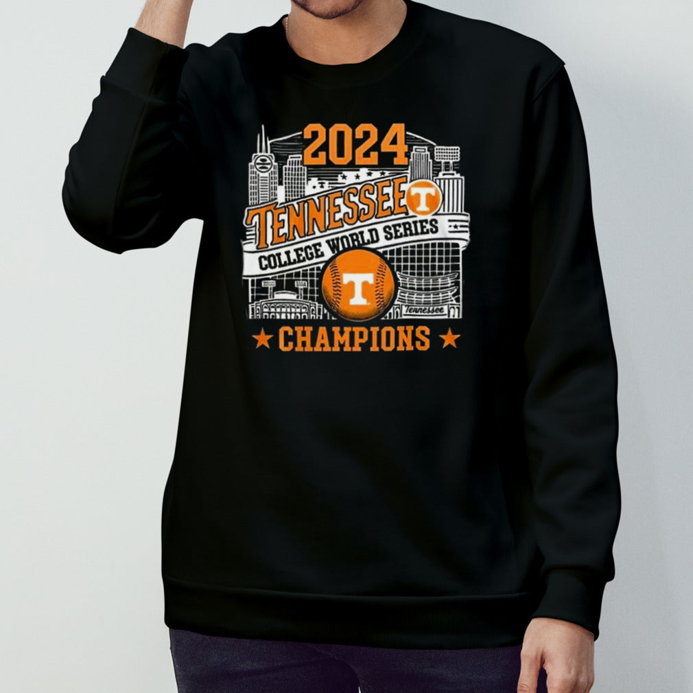 Tennessee Volunteers NCAA World Series 2024 Champions Baseball Shirt