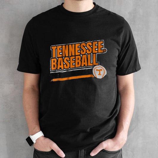Tennessee Volunteers Retro Baseball T-Shirt