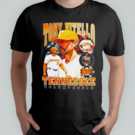 Tennessee Volunteers Tony Vitello Championship 2024 T shirt