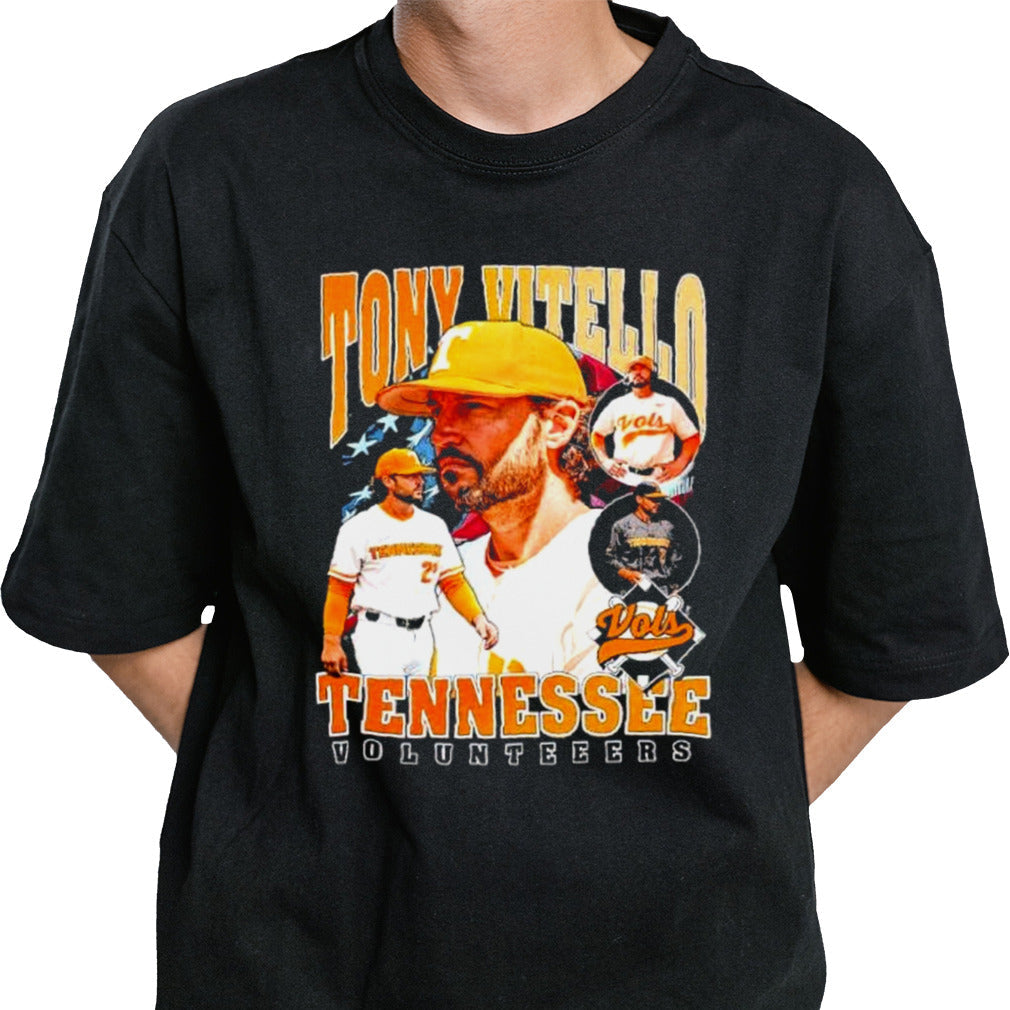 Tennessee Volunteers Tony Vitello Championship 2024 T shirt