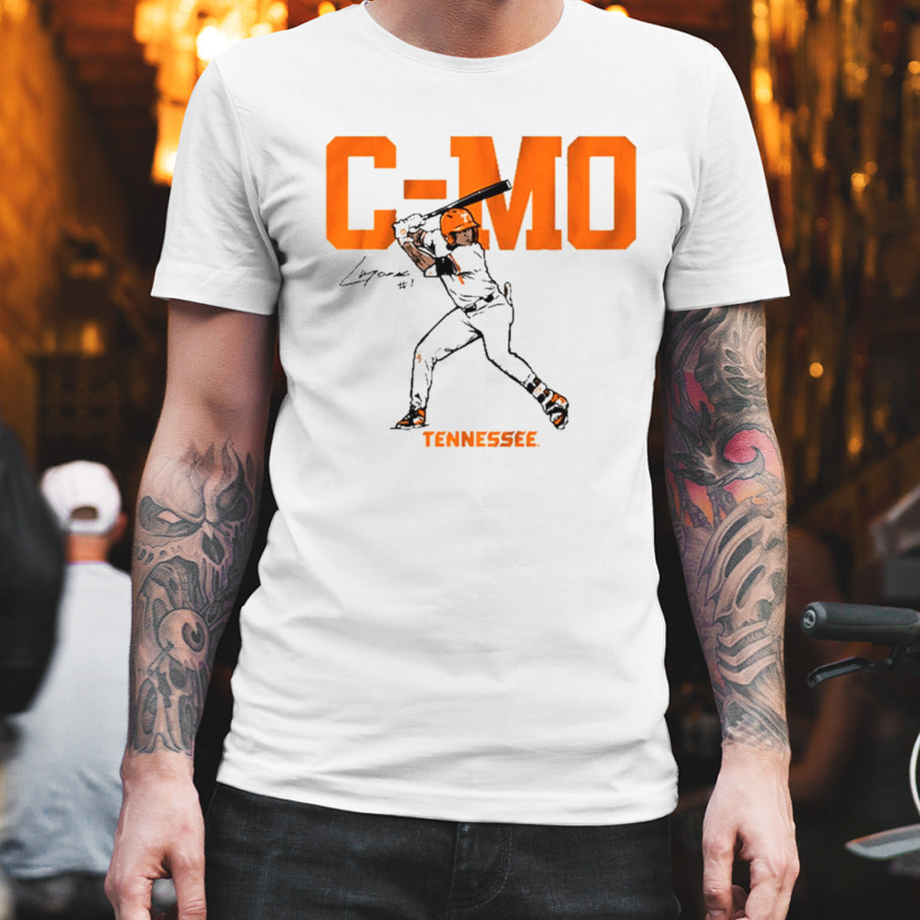 Tennessee Volunteers baseball Christian Moore C-mo signature shirt